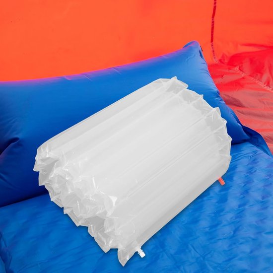 Opblaasbare Slaapmat - Luchtbed Kamperen - Buiten Ontspannen - Lichtgewicht Draagbaar - 200 x 60 cm - Blauw — afbeelding 4