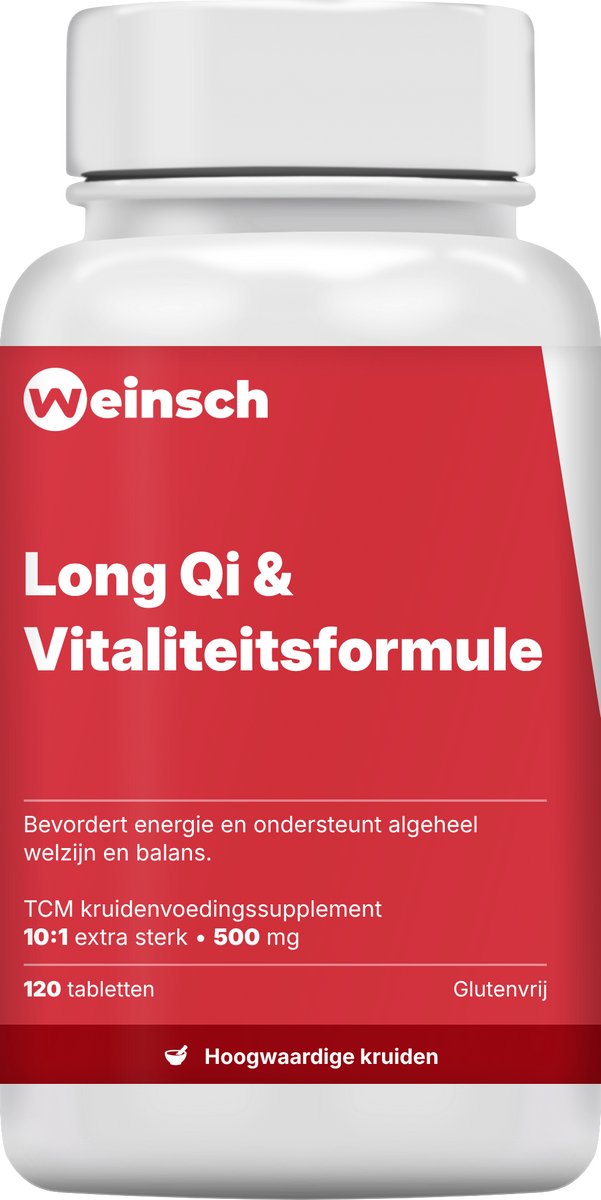 Weinsch Long Qi & Vitaliteitsformule (Bu Fei Pian) | 10:1 extra sterk | 500mg | 120 tabletten