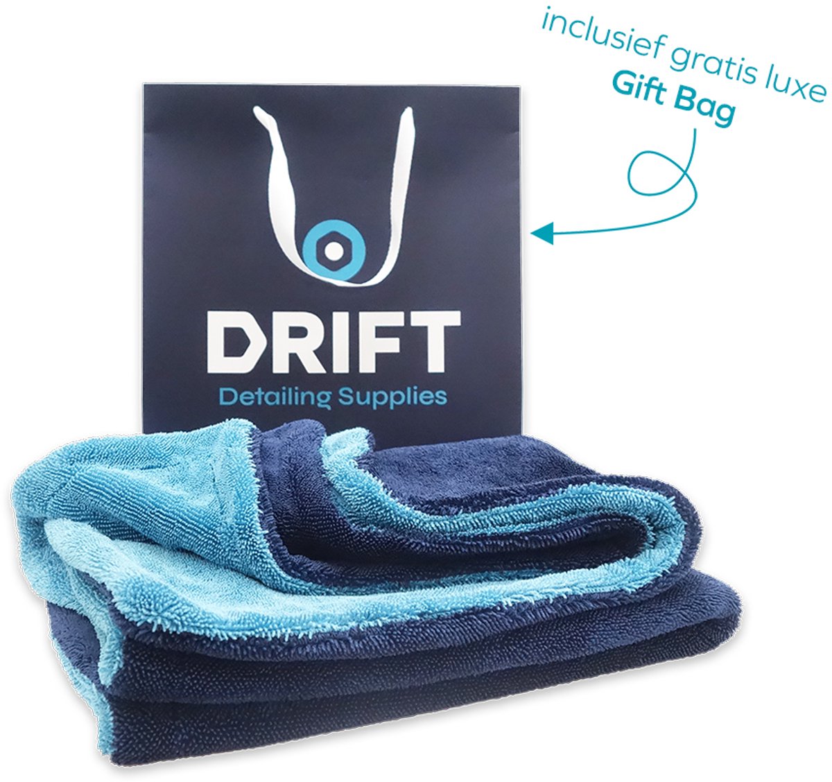 Droogdoek 1600 gsm - Auto/Motor/Fiets wassen - 100x70 cm