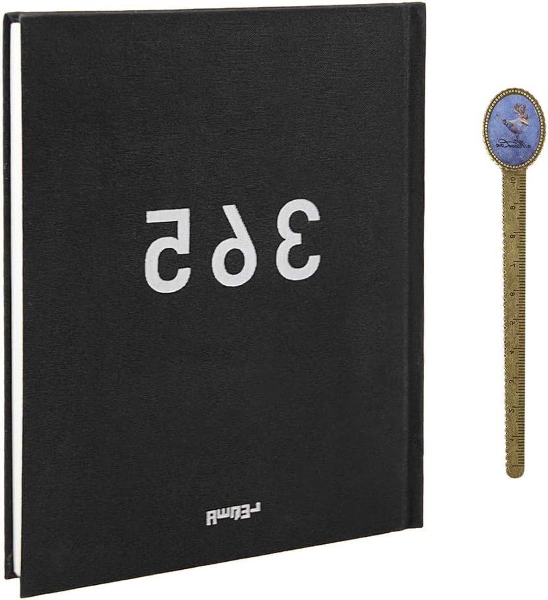 Agenda Dagboek - Planningsboek Kalender - Dagelijkse Planning - Genummerde Pagina's - 1 cm - Effen Kleur