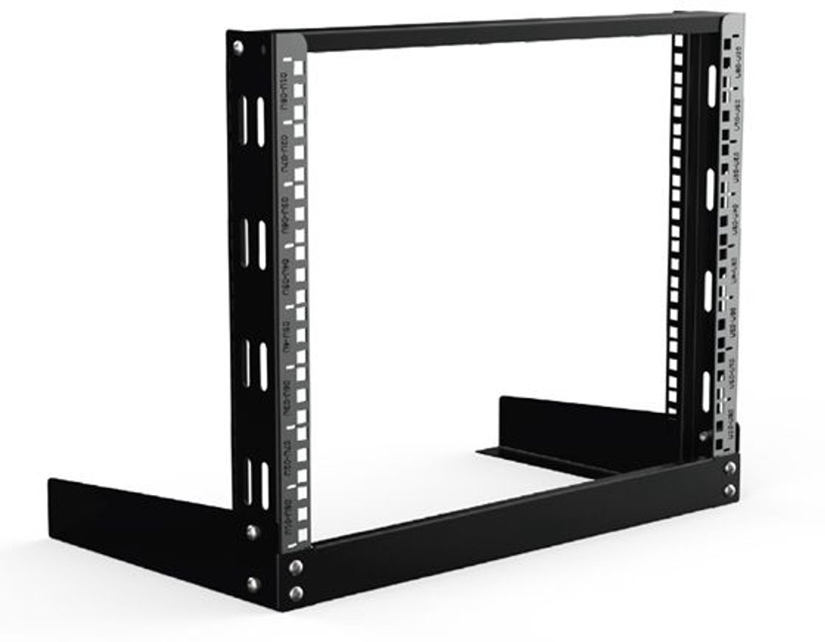 Lanview 19 DESKTOP SHELF 8U W=600 D=300 BLACK (DEMOUNTED) (LVR08U63BL)