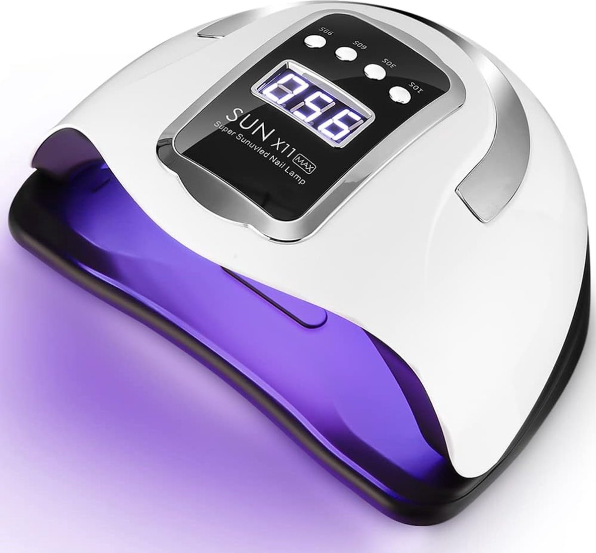 UV LED nagellamp 280W – 66 lampjes, snel uitharden, 4 timers, LCD,voor alle merken gellak & shellac – snel en gelijkmatig drogen