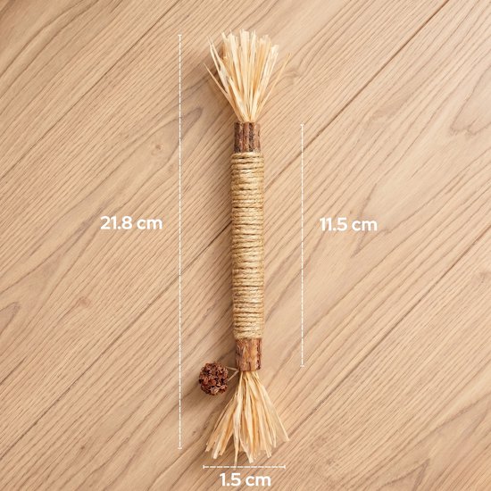 Bâtons Matatabi pour Chats - 4 pièces - Jouets pour chats 100% naturels et comestibles - speelgoed à l'herbe à chat