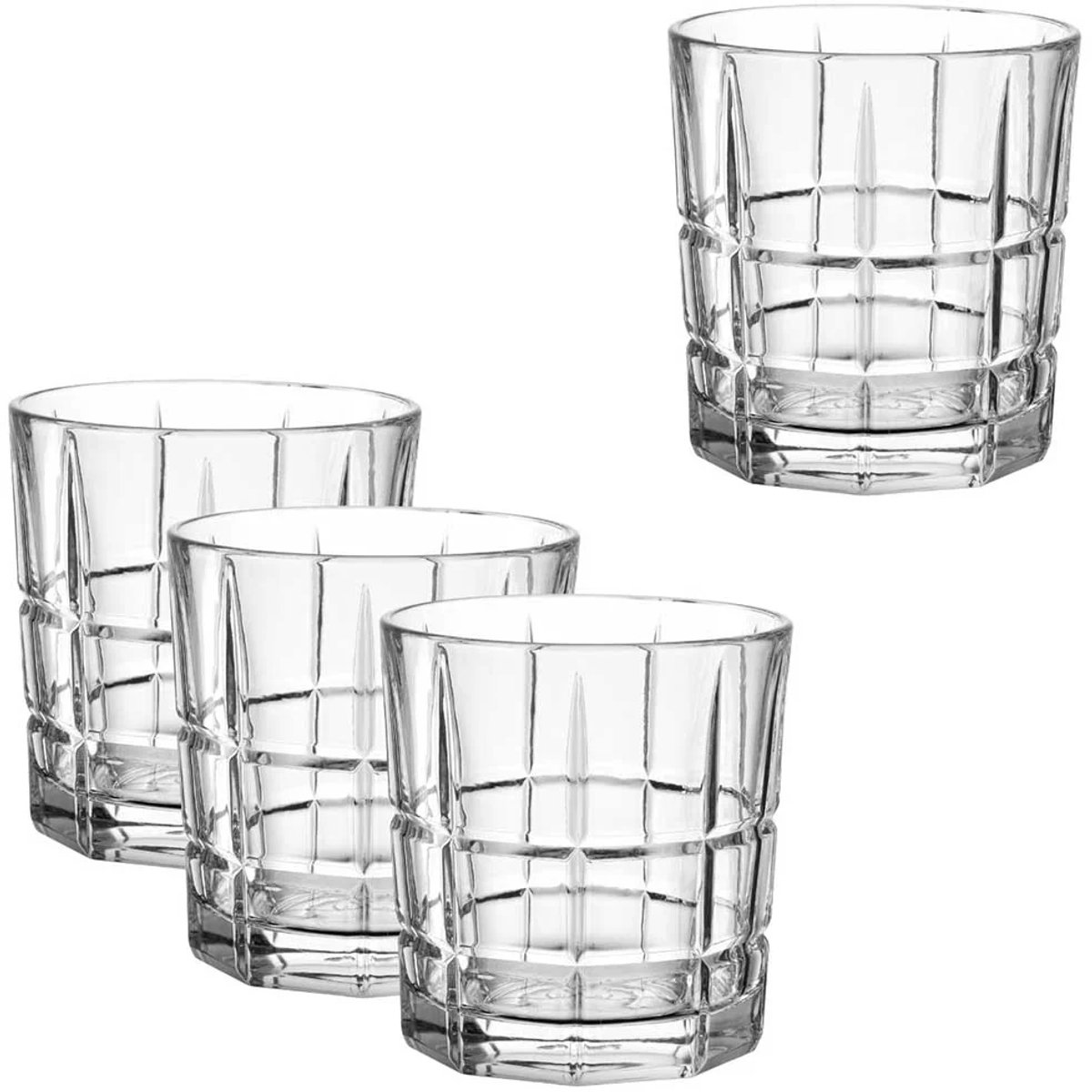 Leonardo spiritii nova whiskeyglas 350ml - set/4