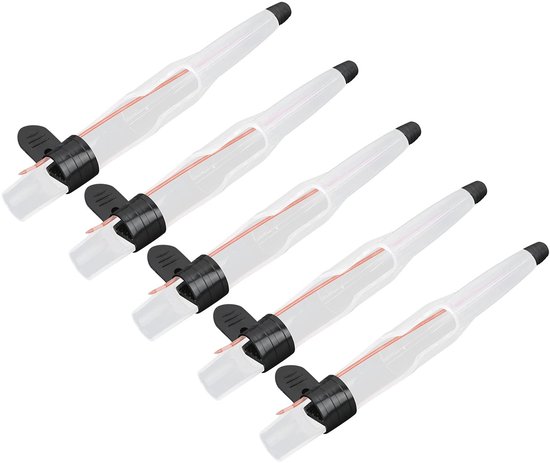 Dailygoods- Hengel Tip Cap Verstelbaar - 5PCS Hengel Tip Protector - Kunststof - Zeevisaccessoires - Lichtgewicht - Duurzaam - Hengeltipdop van Dailygoods — afbeelding 4