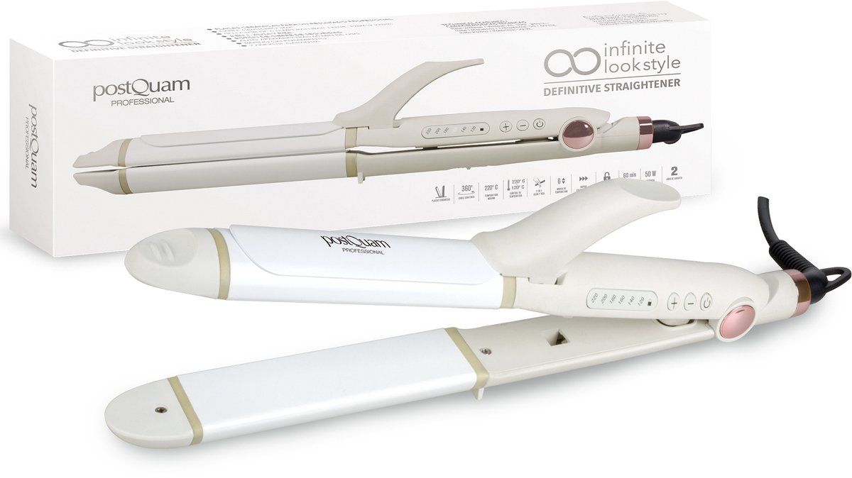PostQuam PQPAE2010 haarstyler Multistyler Warm Wit 45 W