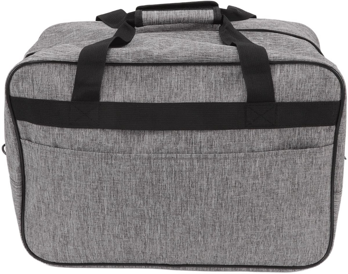 Dailygoods- Naaimachine Tas - Draagbare Opbergtas - Canvas - Voldoende Ruimte - Meerdere Zakken - 46 x 23 x 31 cm