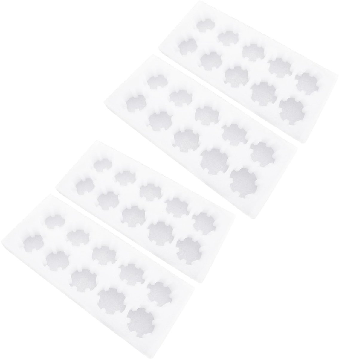 Dailygoods- Eierdozen - Duurzaam eierrek - Eierhouder Koelkast - Eierdozen Karton - Eiermand - Hoge capaciteit eiercontainer