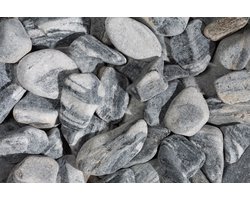 Beach Pebbles Tiger 30/60 - 20 KG - Grote sierkeien.