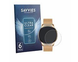 Savvies - Screenprotector voor Siltcon Aurea SI151 - Folie Beschermfolie transparant 6 Stuks
