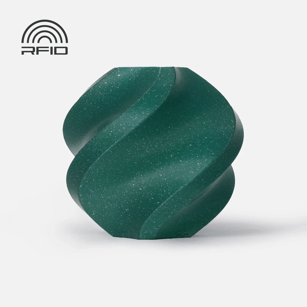 Bambu Lab PLA Sparkle - Alpine Green Sparkle (Groen) - 1.75mm - 1kg - met spoel
