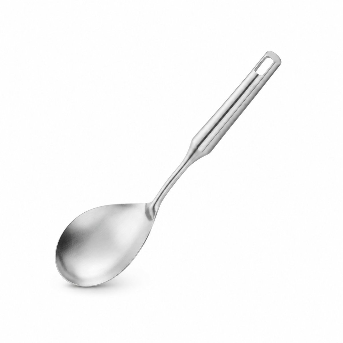 My Green Deal - RVS Opscheplepel 33 cm – Diepe Serveerschep / Rijstlepel – Premium 304 RVS – Hittebestendig & Vaatwasserbestendig