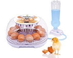 12-35 Eggs Incubator Capacities Digital Fully Automatic Incubator Automatic Turning Incubator Hatcher Automatic Water Supply Visible Cover