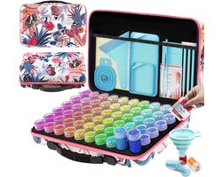 ARTDOT 5D Diamond Painting Storage Box, 60 Piece Diamond Painting Accessories, For Diamond Painting Beads, Seeds, Jewelry.