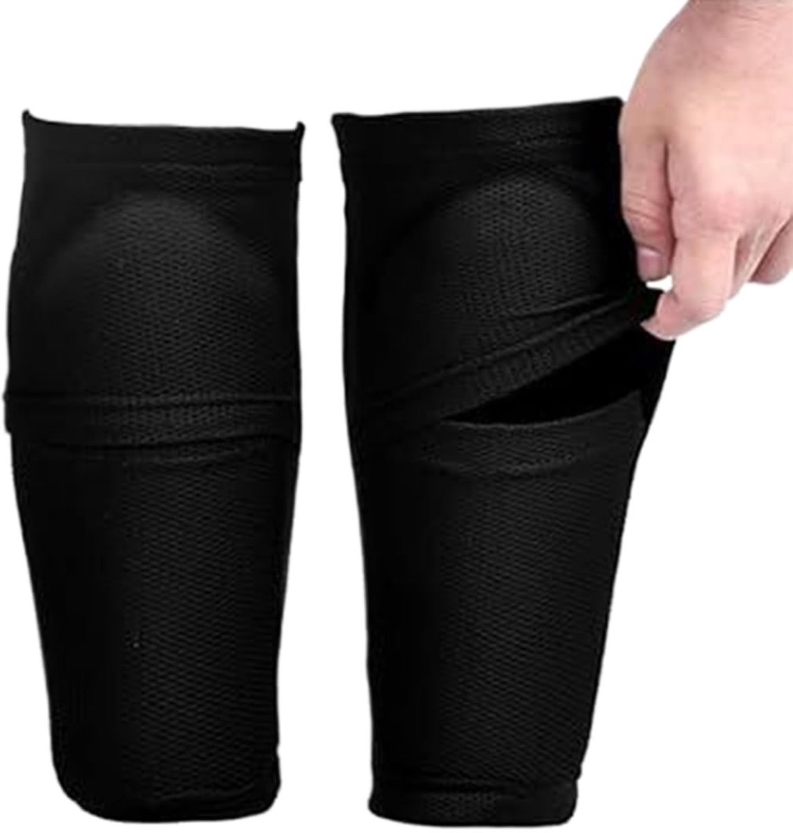 Dailygoods- Scheenbeschermers Voetbal - Ademend - Antislip Sokken - Slijtvast - Kinderen - Perfecte Pasvorm - 20 cm Hoogte - Voetbalsokken