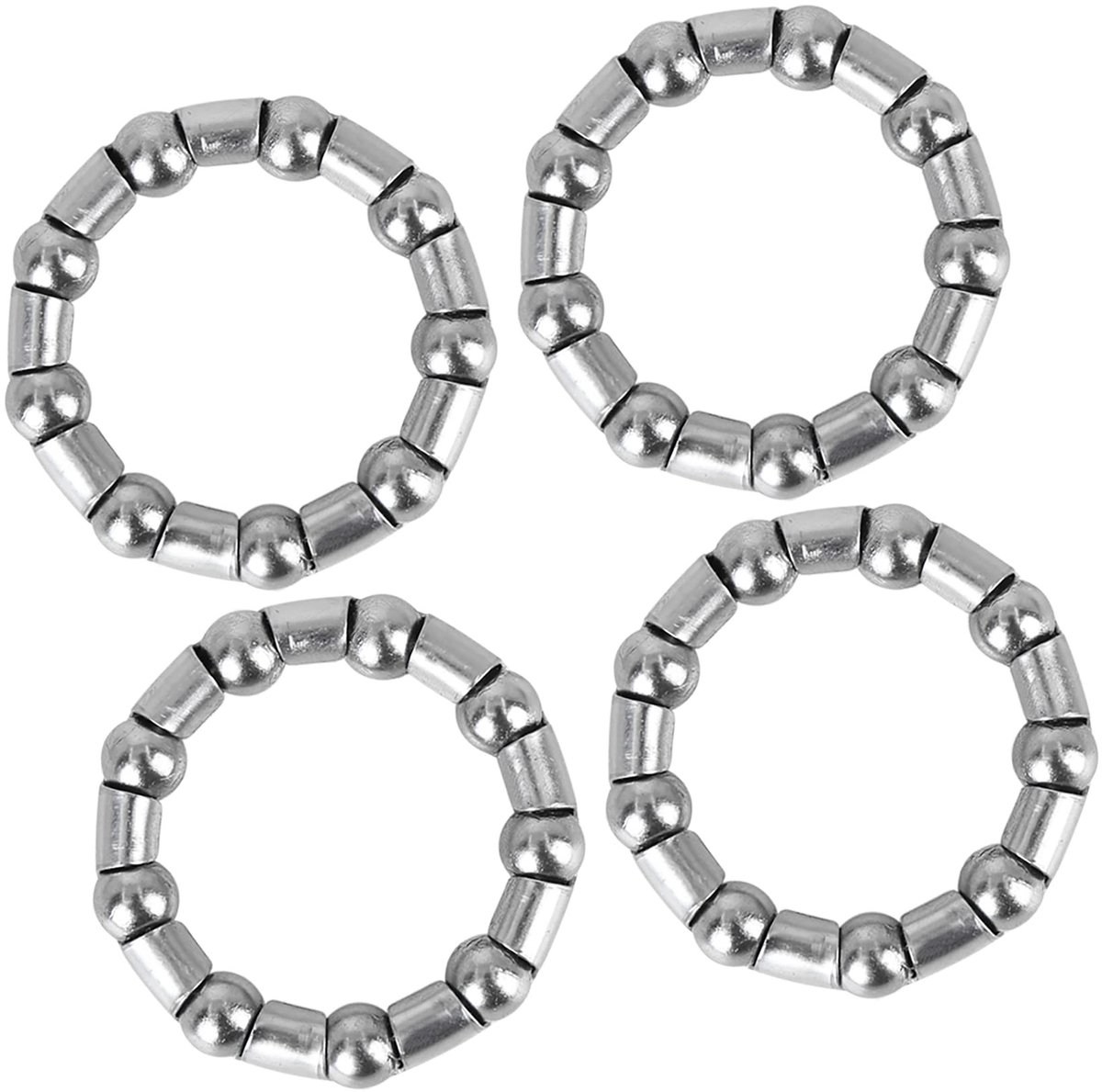 Dailygoods- Lagerhouder Set van 4 - Fiets Crank Lagers - Wiel 44mm