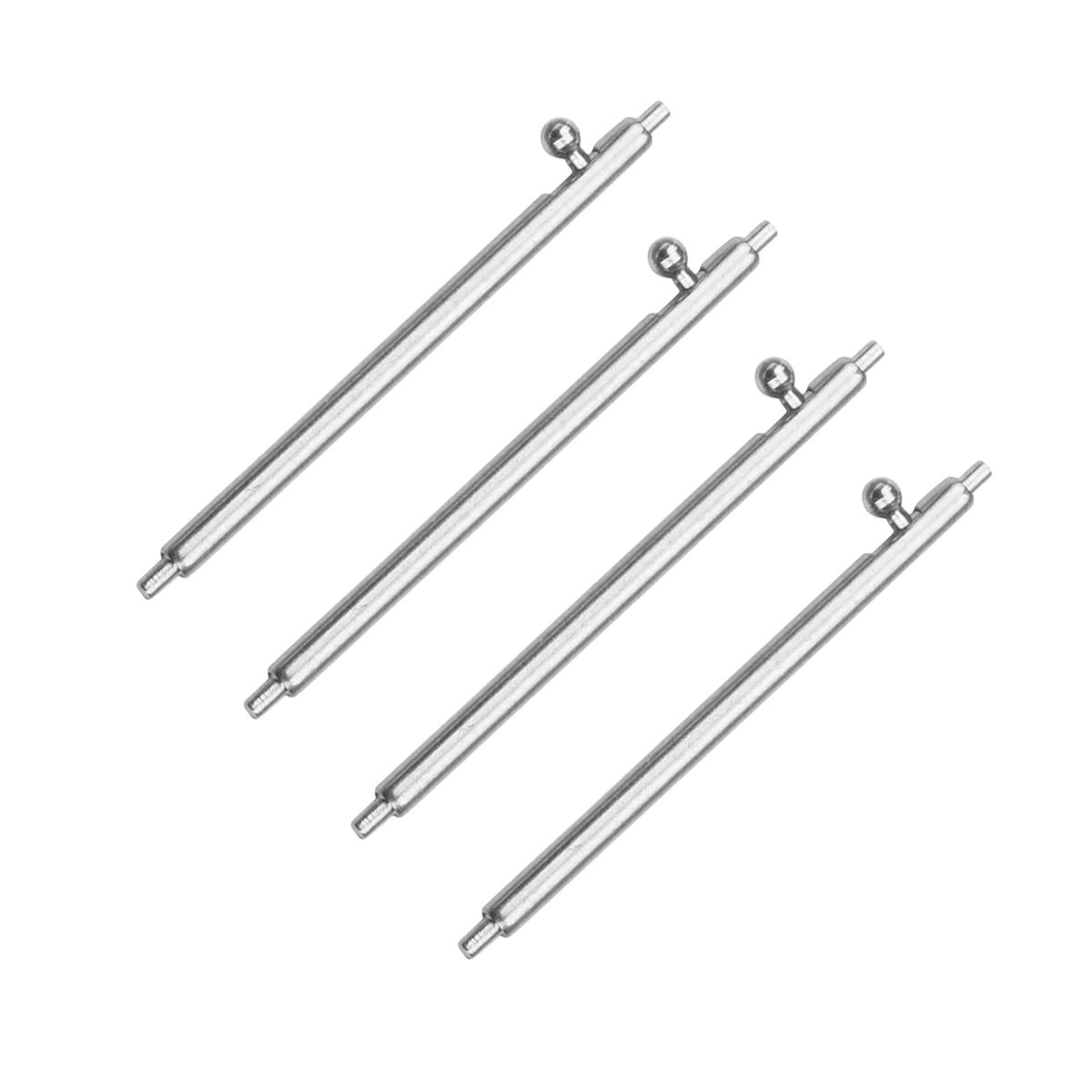 Dailygoods- Horlogebandpennen Premium - Roestvrij Stalen Veerpennen - Quick Release - 4 Stuks - 20 mm - Schokbestendig en Eenvoudig te Installeren - Horloge Pennen