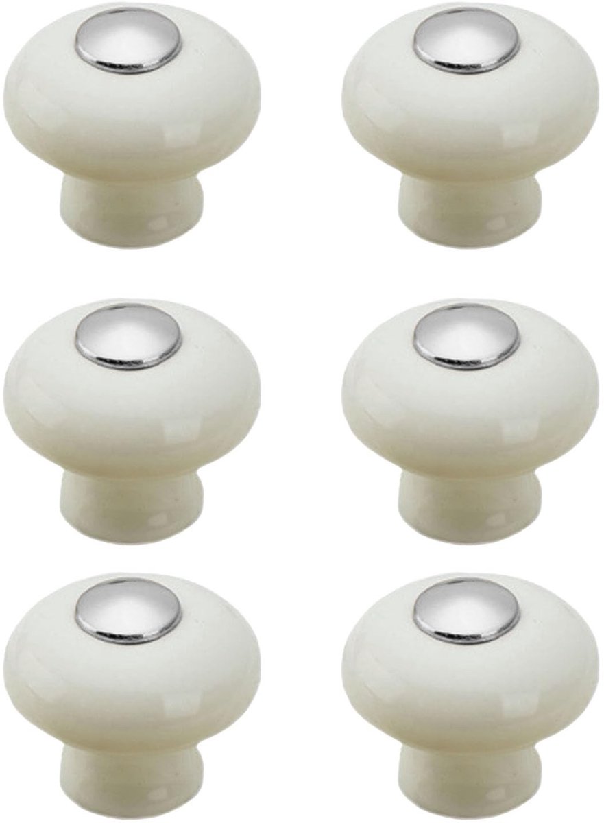 Dailygoods- Kast Handvat Minimalistisch - Keramisch - Zinklegering - Deurgrepen - Vervangi