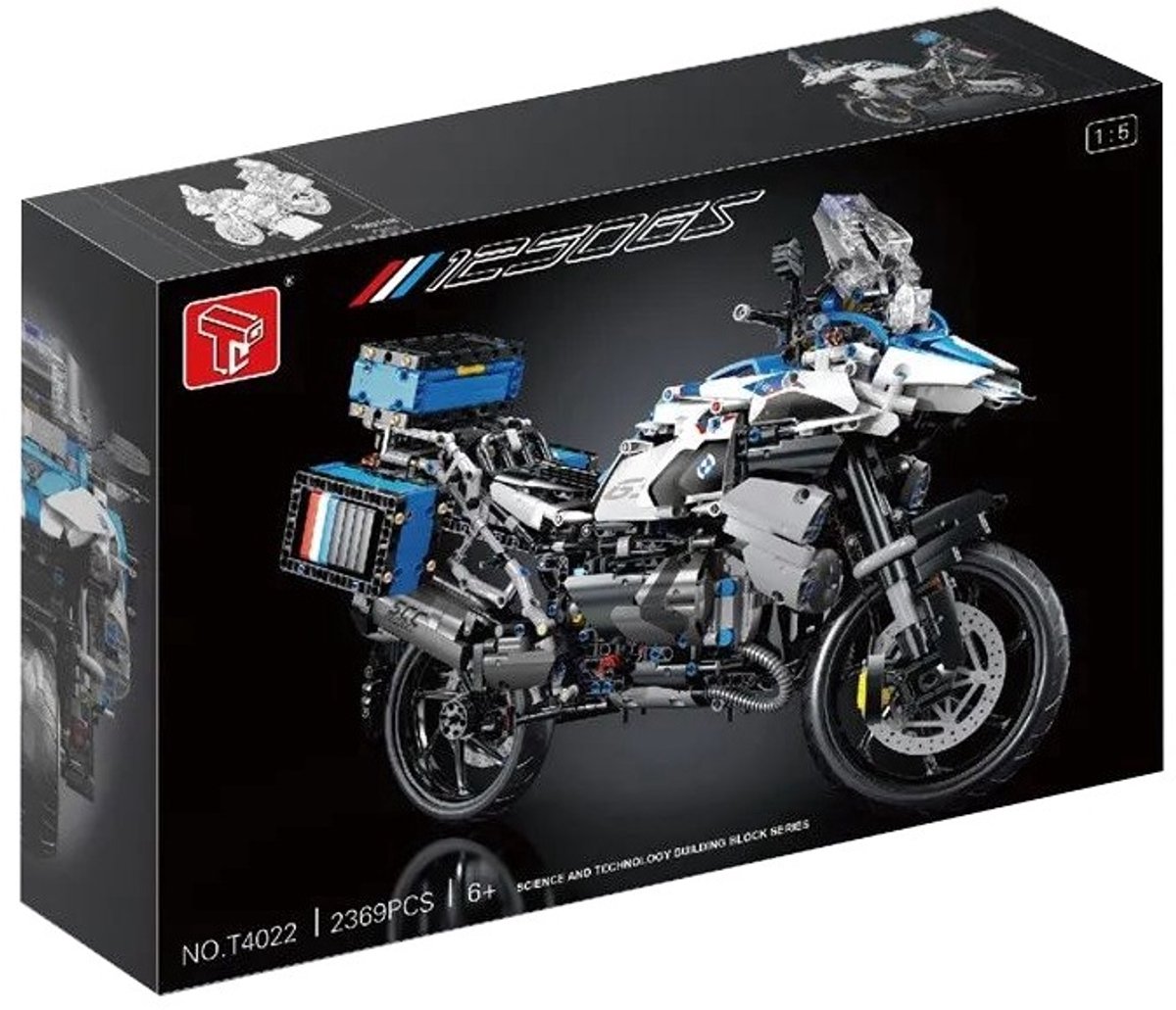 TGL T4022 - BMW R1250GS - Motor - Bouwset - Manueel Bestuurbaar - Technic - 2369 onderdelen - Past op bekende merken