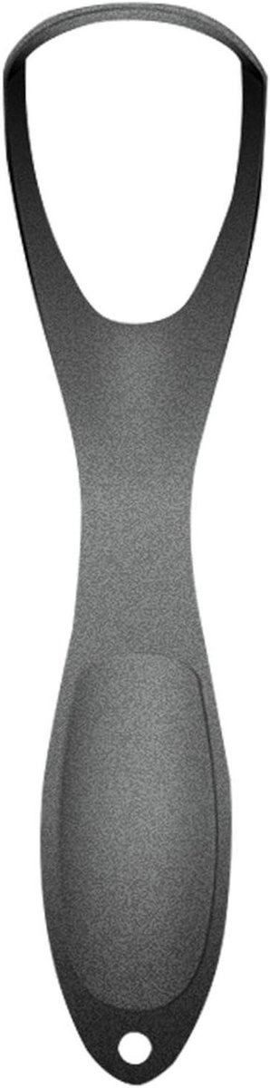 Tongschraper Roestvrij Staal - Mondreiniger Ademverfrisser - Verbeter Mondhygiëne - Waaiervormige Schraper - 15.7 x 4.1 cm - Zilver