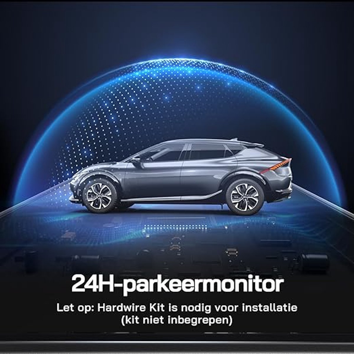 Dashcam Auto Voor-Achter 4K WiFi Dashcam - 32GB SD-kaart - Ultra Nachtzicht - 170° Groothoek - WDR - 24-uurs Parkeermodus - G-sensor - Loop Recording – foto 5