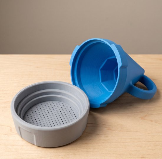 Zandprinter Kasteel Bouwer - Creatief Speelgoed Strand - Marine Blauw - Gadget — afbeelding 5
