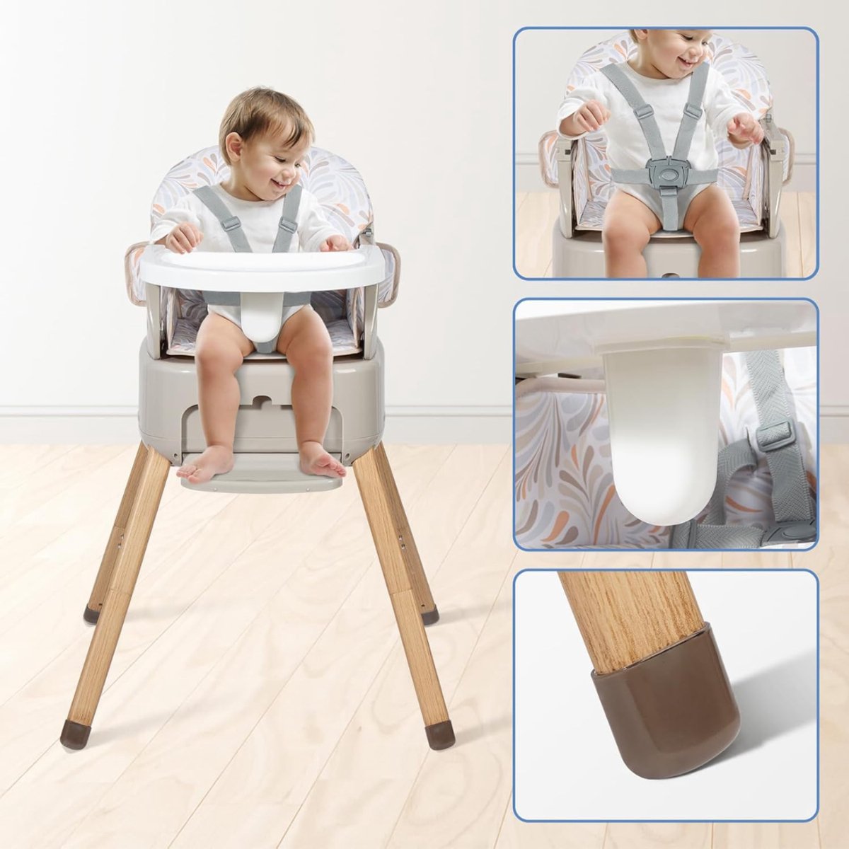 MKSS® Peuter Stoeltje – Meegroei Stoel – Kinder Eetstoel thumbnail 4