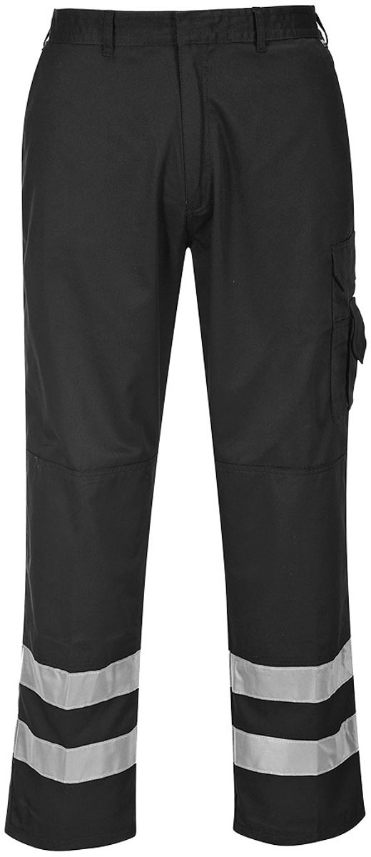 Portwest Iona Safety Combat Broek S917 - Zwart - L