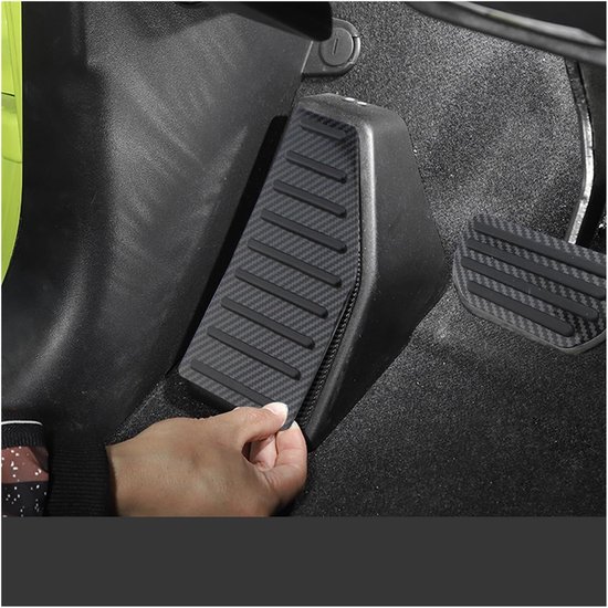 Autopedaal Covers - Pedaalhoezen - Verbeter Rijervaring - Antislip Ontwerp - 3 Stuks - Zwart — afbeelding 3