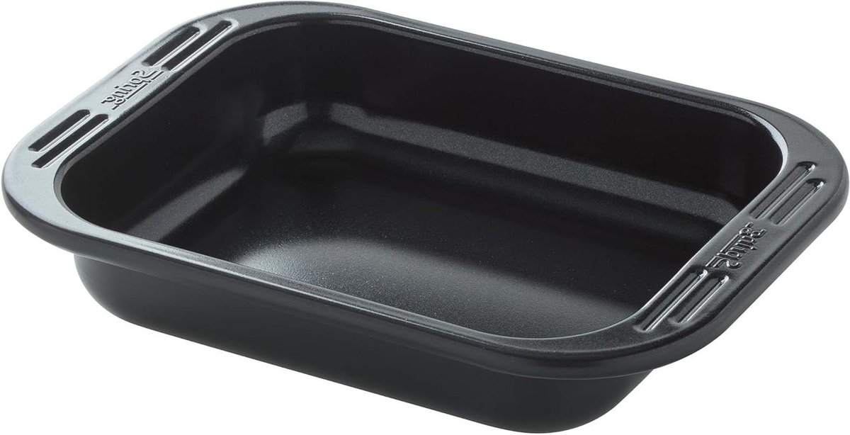 Rechthoekige Braadpan - Ovenschaal - Oven Gerechten Maken - PFAS-vrije Antiaanbaklaag - 23 x 18 cm - Zwart