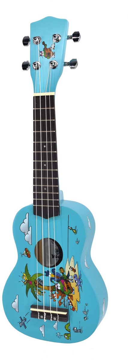 Voggenreiter VOG - Voggys Ukulele blauw