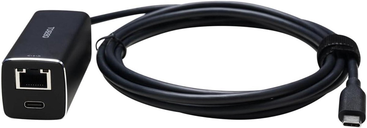 Ethernet Adapter - Netwerk Kabel - Stabiele Verbinding - PoE Ondersteuning - Dual Poorten - Zwart