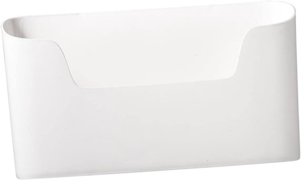 Koelkast Zijrek - Opbergrek Keuken - Ruimte Besparen - Stapelbaar Ontwerp - 26.8 cm Lengte - Wit