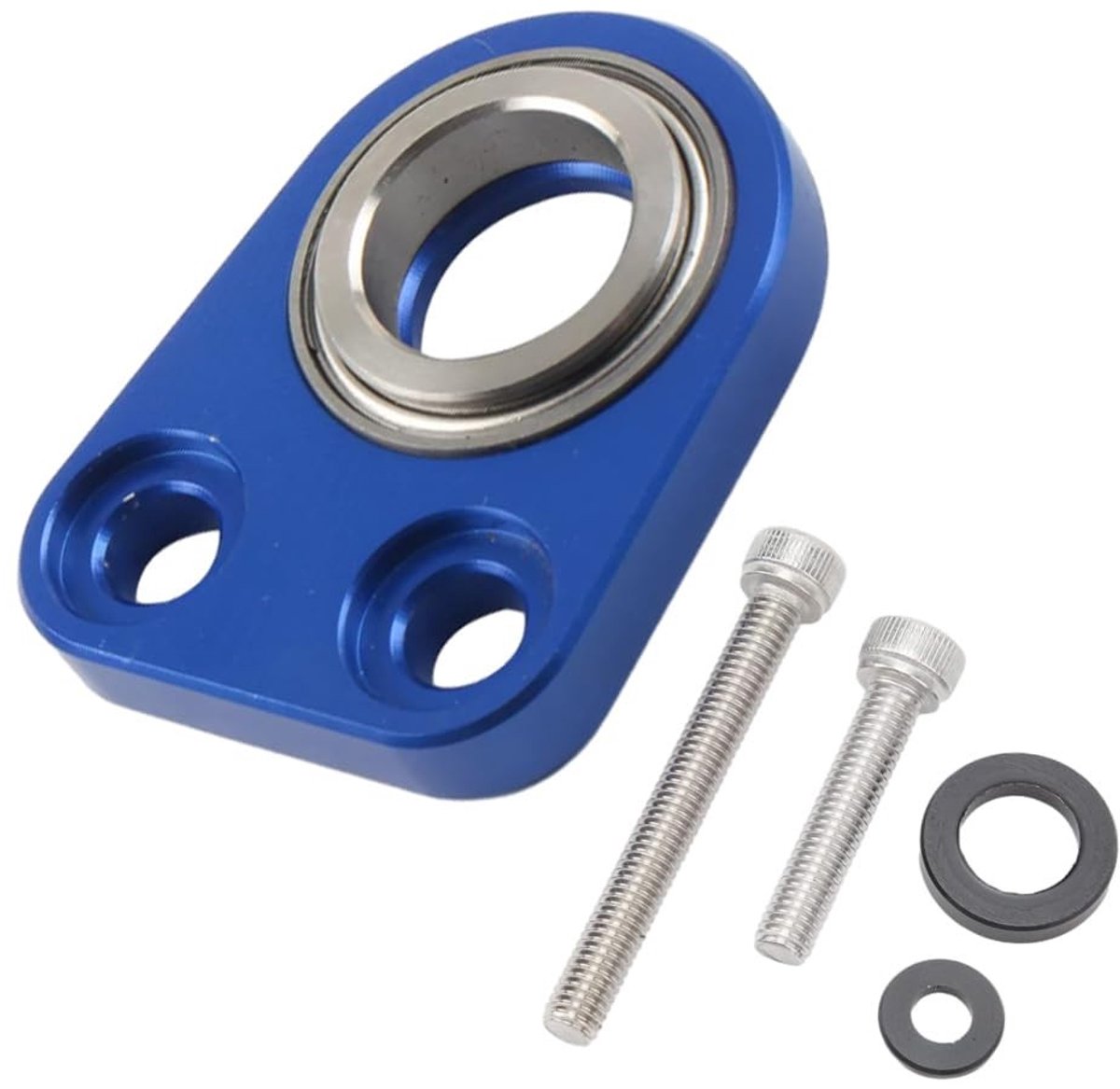 Dailygoods- Gear Shift Stabilizer Ondersteuning - Compatibel met Suzuki GSX-R 1000/R 2017-2021 - Aluminiumlegering - Zwart/Blauw - 1 stuk - Schokbestendig - Schakelstabilisator