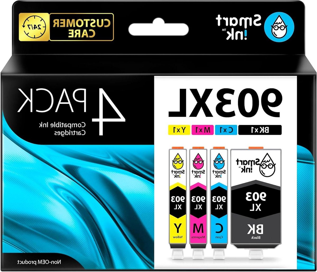 Printer Cartridges - Inkt Patronen - Documenten Printen - XL Capaciteit - 4 Stuks - Multicolor