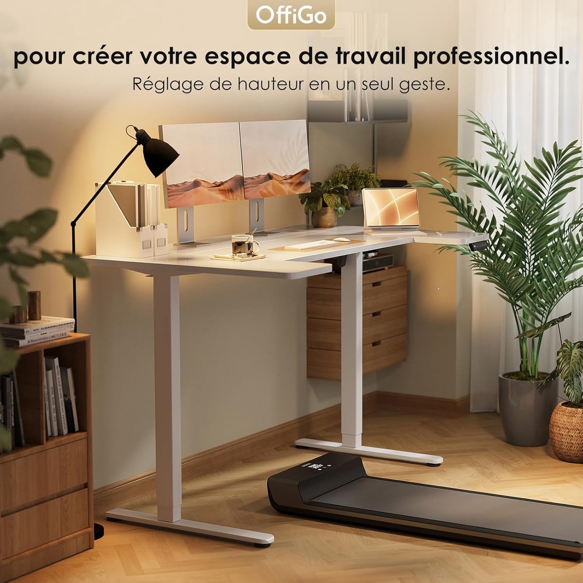 Elektrisch bureau - Zit-sta tafel thumbnail 3