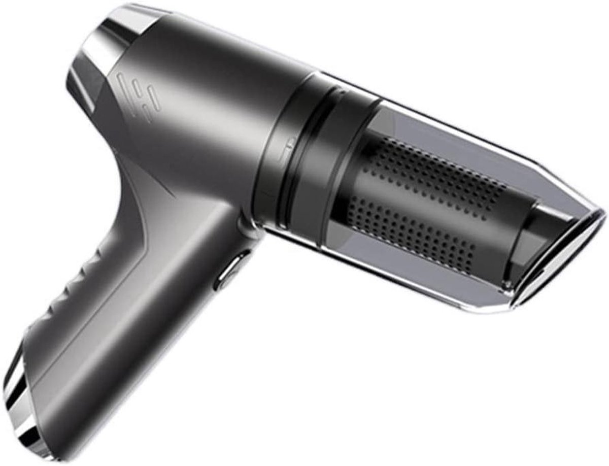 Draadloze Autostofzuiger - Handstofzuiger Krachtig - Auto Interieur Reinigen - 3-in-1 Functie - 12 Volt - Zwart