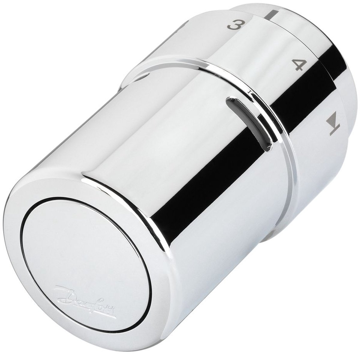 Danfoss Design voelerelement RTX retourtemperatuurbegr,, chroom, 013G6190