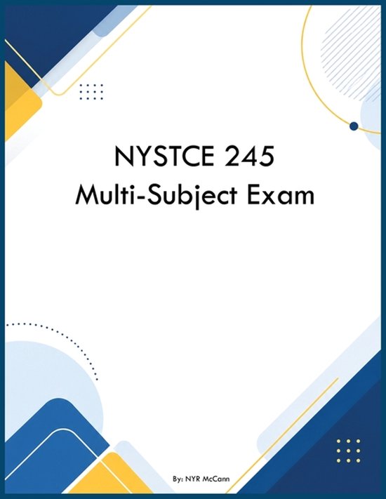 NYSTCE 245 Multi-Subject Exam - cover