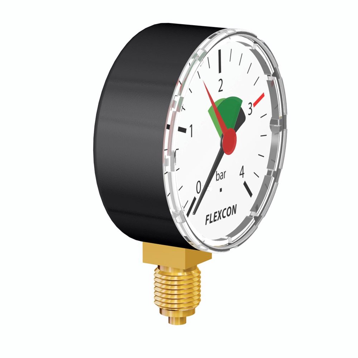 Flamco Manometer radiaal 63 mm 3/8 2,5 bar, 27204