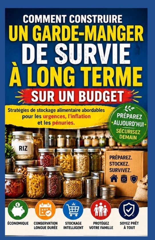 Comment construire un Survie à long terme Garde-manger à p ... - cover