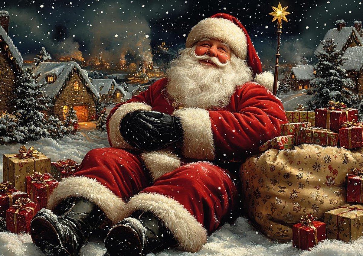 Kerstpuzzel 1000 Stukjes - Mr. Broccoli Puzzel Kerstmis Volwassenen - Santa's Busy Night - Kerstman op Kerstavond - FSC® - 68 x 48 cm - Legpuzzel Kerst — afbeelding 2