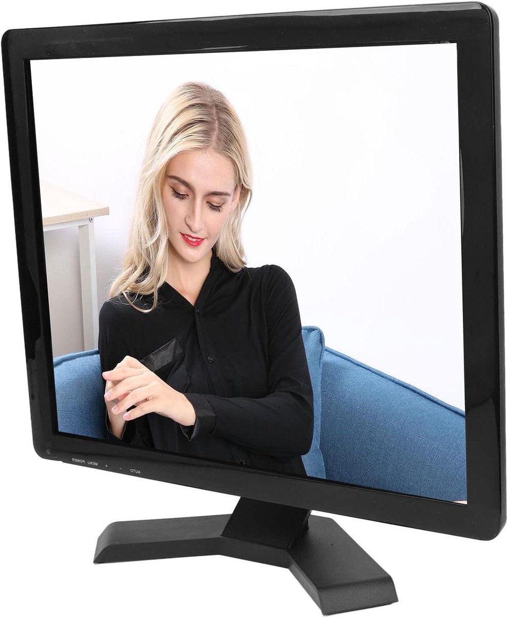HD LCD Monitor - Draagbaar Scherm - Familie Entertainment - Veelzijdige Aansluitingen - 19 Inch - Zwart