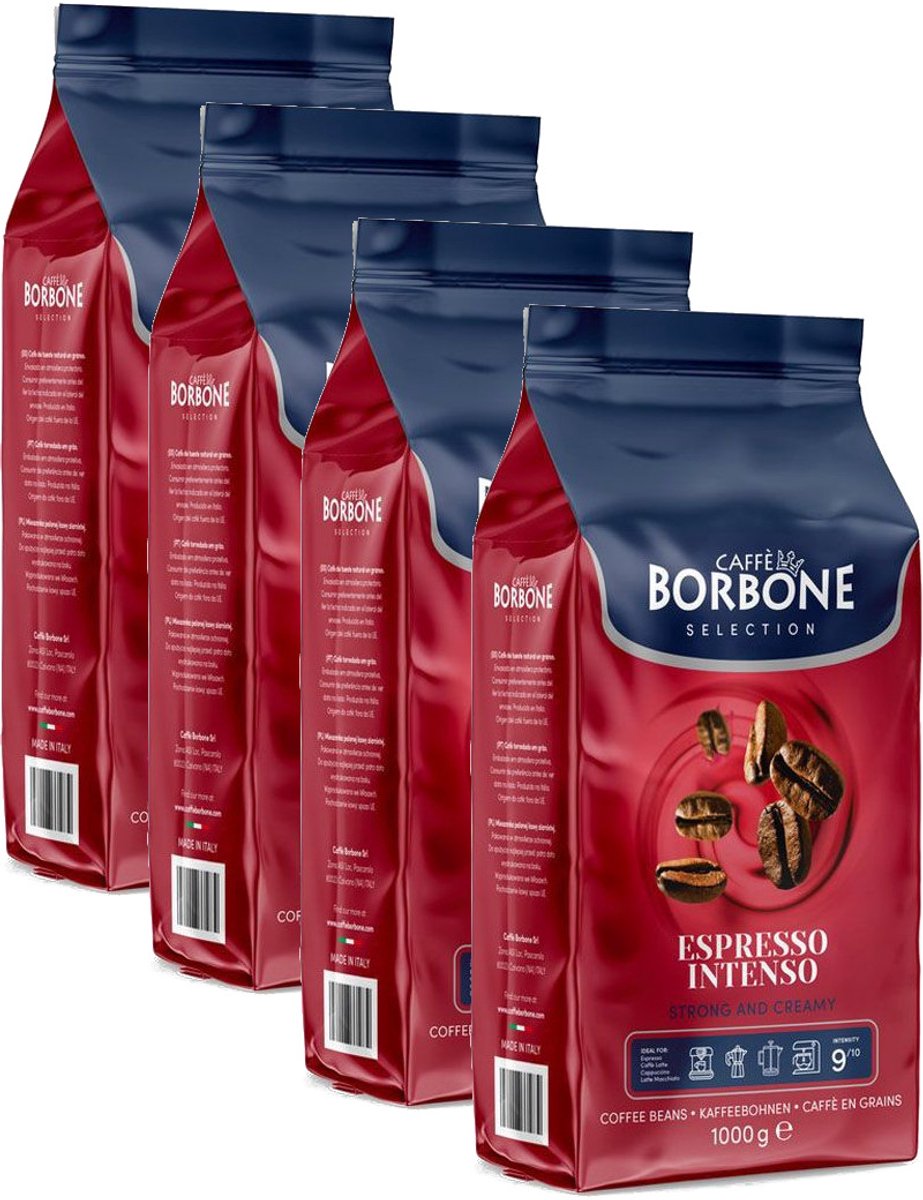 Borbone Selection Espresso Intenso - Multipack - Koffiebonen - 4kg (4x1000g)