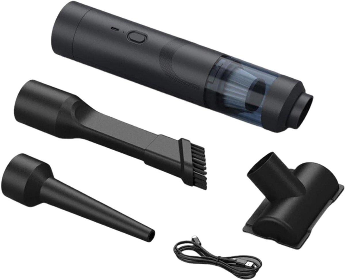 Draadloze Auto Stofzuiger - Handstofzuiger Krachtig - Auto Interieur Reinigen - 19000PA Zuigkracht - 29.5 x 10 x 7 cm