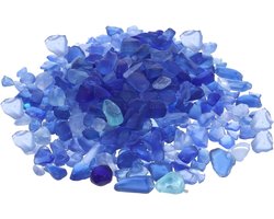 Aquarium Grind Set - Glas Bodem Zand - Aquarium Decoreren - Hoge Temperatuur Gebakken - 500 g - Zwart