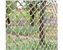 XCYYBB Veiligheidsnet trap voor baby's en kinderen, henneptouw, veiligheidsnet, veiligheidsnet voor trap, diameter van het touw 6 mm, mesh 8 cm, henneptouw 2 x 6 m