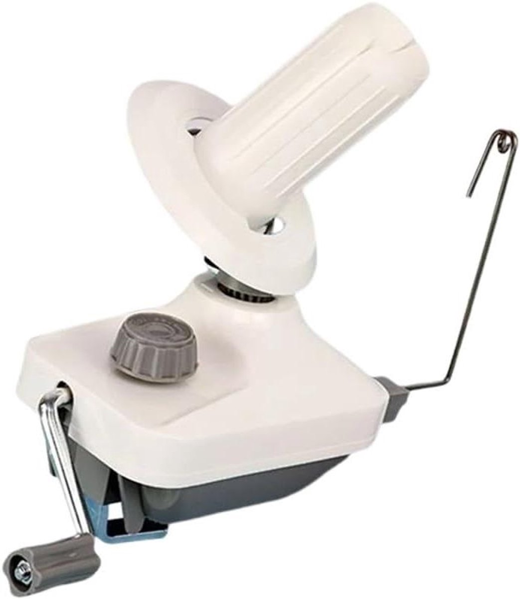 Garen Wikkelmachine - Garenopwinder Klosmachine - Garen Opwinden - Handmatig Compact Ontwerp - 200x180 mm - Grijs