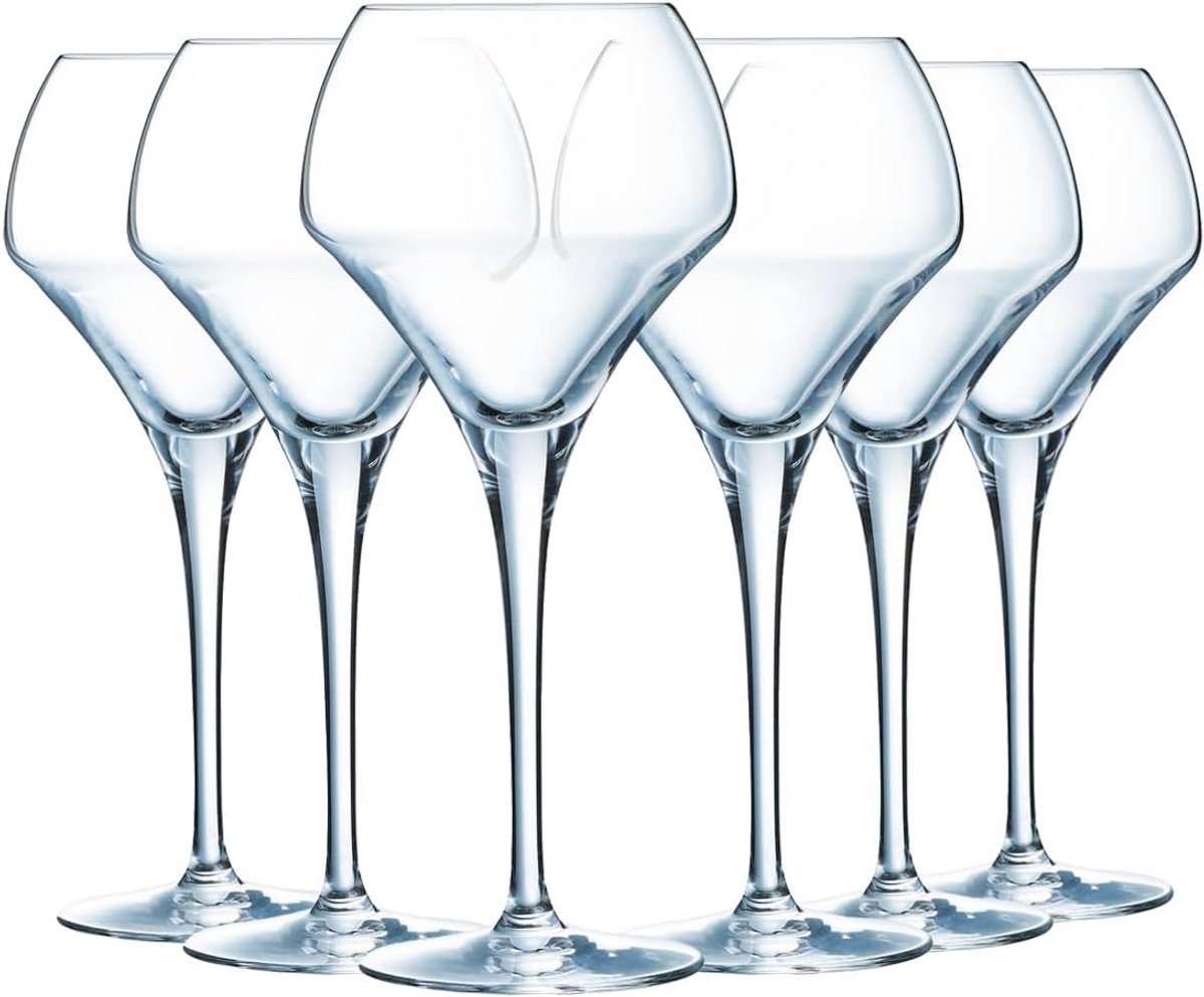 Wijnglazen Set - Kristal Glas - Wijn Proeven - Professionele Kwaliteit - 37 cl - Transparant