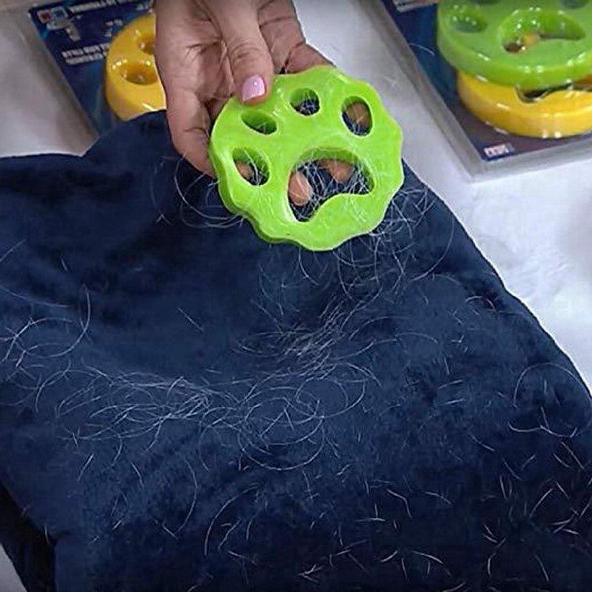 Haarverwijderaar Huisdier - Pluisverwijderaar Was - Verwijderen Huisdierharen - Voor Wasmachine - 1 Stuk - Blauw